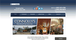 Desktop Screenshot of connollyselectricserviceinc.com